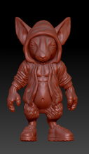 mouseg mouse creature anatomy figurine statue miniature animal 3d printer 3d print model - Mito3D