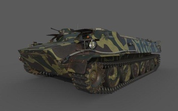 mt-lb camouflage mt lb mtlb apc personnel carrier military armored vehicle russian soviet army war weapon gun tracked fight 3d print model - Mito3D