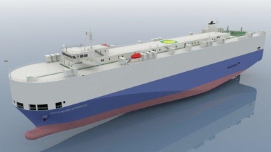 mv moderne express 3d modèle in transport 3dexport navires livraison navire embarcation 3d print model - Mito3D