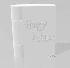 mystery book 3d print model in game accessories 3dexport box harrypotter magic 3d print model - Mito3D