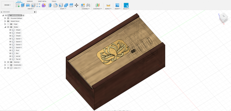 gizem bulmaca kutu 3d yazdır model in 3dexport puzzle box 3d print model - Mito3D