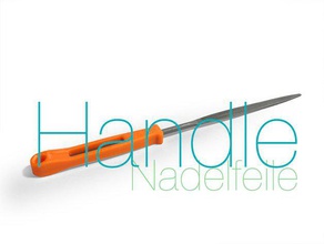 nadelfeile handle free 3d print model in hand tools 3dexport diy hobby 3d print model - Mito3D