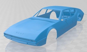esquis 1970 imprimível corpo carro fenda escalextrico Tamiya rc miniz passatempo micro 3d print model - Mito3D
