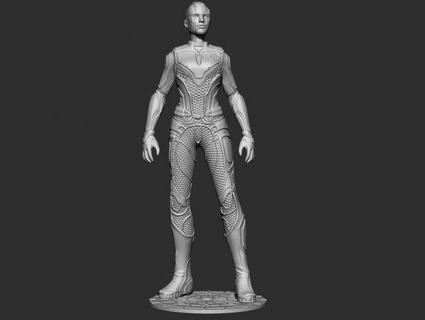 bulutsu Yenilmezler oyunsonu Kadın kız Thanos titan veliler gökada robot Demir adam hayret minyatürler figürinler avengers endgame Adam heykeller Sanat heykel 3d print model - Mito3D
