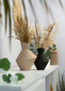 Néfertiti vase décor vases imprimable fleur intérieur jardin 3d print model - Mito3D