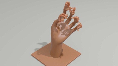 nested hands 3d print model in sculpture 3dexport finger fingers sculpting sculptures-and-figures decoration decoration-art 3dprint 3dmodel c4dr19 art 3d print model - Mito3D