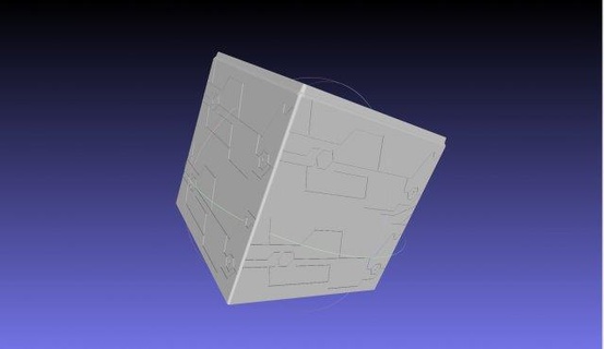 nier automates boîte noire réplique jeu vidéo scifi fantaisie black box cosplay automata 3d print model - Mito3D