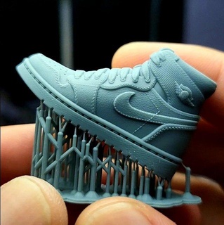 Nike Jordanien Schuhe 16 Rahmen Kleidung Schuh kleiden Korb berühmt 16scale realistisch 3d print model - Mito3D