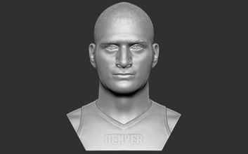 Nikola scherzhaft Büste Denver Nuggets luka doncic Giannis Michael Jordanien Lebron James kobe Bryant Lakers Curry Durant härten nba Basketball Serbien 3d print model - Mito3D