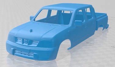 nissan ddsen 2015 imprimible cuerpo coche vehiculo espacio scalextric Tamiya rc miniz pasatiempo micro tractor 3d print model - Mito3D