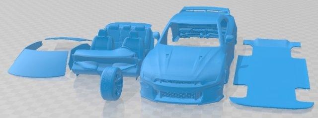nissan gt r 2024 printable car automotive slot scalextric tamiya rc miniz hobby micro 3d print model - Mito3D