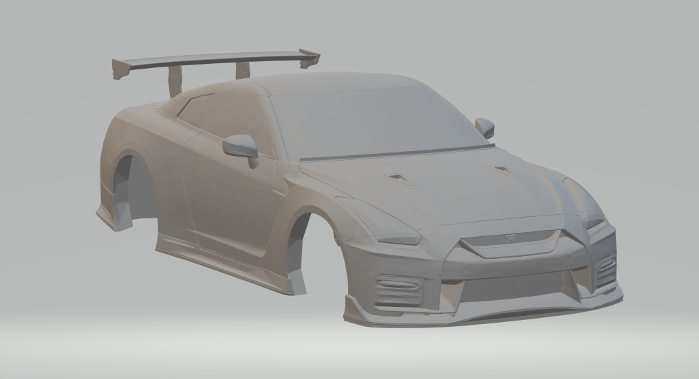 nissan gtrnismo 2017 diecast slot car slotcar hotwheels tuning stl hot race jugetes cars supercars toyota hilux sw4 suv 3D print model - Mito3D