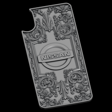 nissan iphone 3d impressão modelo in phone casos 3dexport 3d print model - Mito3D