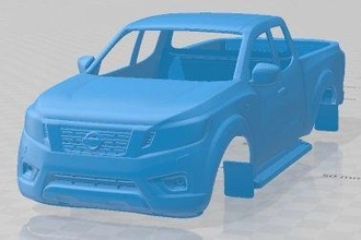 nissan navara 2020 imprimible coche vehiculo 3d impresión modelo in automotor 3dexport espacio scalextric tamiya rc miniz pasatiempo micro 3d print model - Mito3D