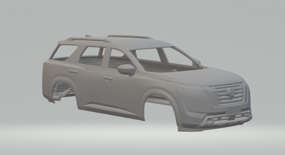 nissan pathfinder 2021 3d print model vehicle diecast hotwheels slot slotcar slot-car hot toys car 3dpirnt print printing printable 