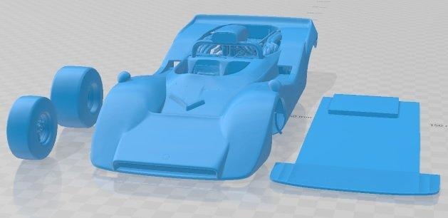 nissan r382 imprimible coche vehiculo automotor espacio scalextric Tamiya rc miniz pasatiempo micro 3d print model - Mito3D