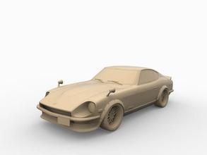 nissan s30 3d print model in automotive 3dexport car cars hobby auto truck printcar drive rc toy plastic 3d print model - Mito3D