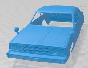 nissan horizonte c210 gt cupé 1977 imprimible cuerpo coche vehiculo 3d impresión modelo in automotor 3dexport espacio scalextric tamiya rc miniz pasatiempo micro 3d print model - Mito3D