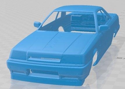 nissan skyline r31 1985 printable body car 3d print model automotive slot scalextric tamiya rc miniz hobby micro 3d print model - Mito3D