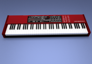 nord électro 4hp piano clé synthétiseur 3d print model - Mito3D