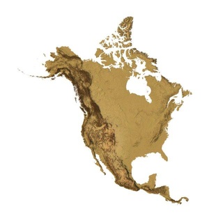 north america without greenland stl terrain usa alaska canada mexico map landscape country relief geography continent mountain earth 3d print model - Mito3D