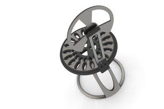 nuclear chair 3d print model - Mito3D