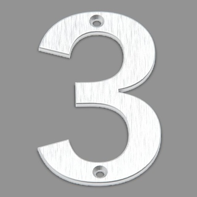 numero 3 3d stampa modello in all'aperto elementi 3dexport alfabeto illustrazione tipografia cartello font genere testo simbolo strada città cittadina puerta porta fai 3d print model - Mito3D