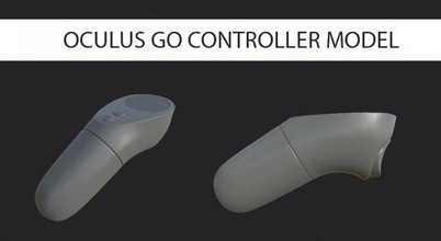 oculus controller vr virtualreality virtual virtually 3d print model - Mito3D