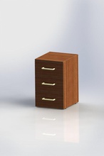office drawer solidwork render 3d print model - Mito3D