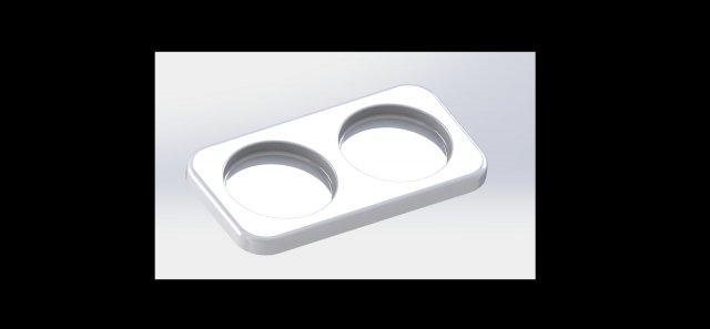 óleo Panela base cozinha jantar 3d print model - Mito3D