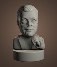 oleh tyahnybok ukraine parliament minister president print politician board game sculpture portrait bust 3d print model - Mito3D