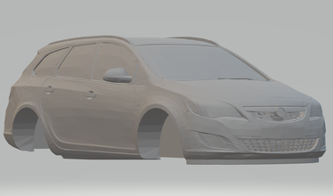 opel astra spor dalları gezici 3d yazdır model in araç 3dexport döküm sıcak tekerlekler scx radyo kontrol tamya yazdırılabilir araba yuva slotcar slotcars 3d print model - Mito3D