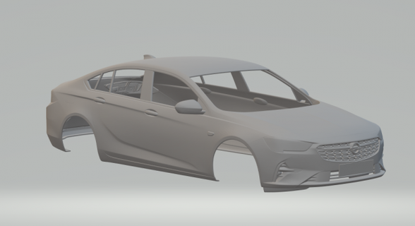 Opel nişan 2020 araç döküm slotcar Sıcak tekerlekler minyatürler yuva Yazdır basılı 3d print model - Mito3D