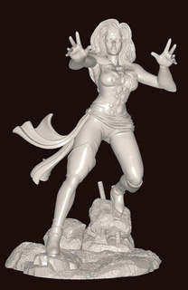 oracle woman delphi 3d print model - Mito3D