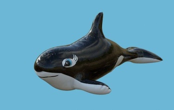 orca flutuador natação peixe água mergulho piscina mar oceano Tubarão barco animais selvagens lago praia rio embarcação inflável flutuando relaxar verão 3d print model - Mito3D