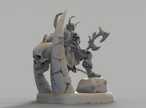 orco demonio stl monstruo imprimir 3d print model - Mito3D