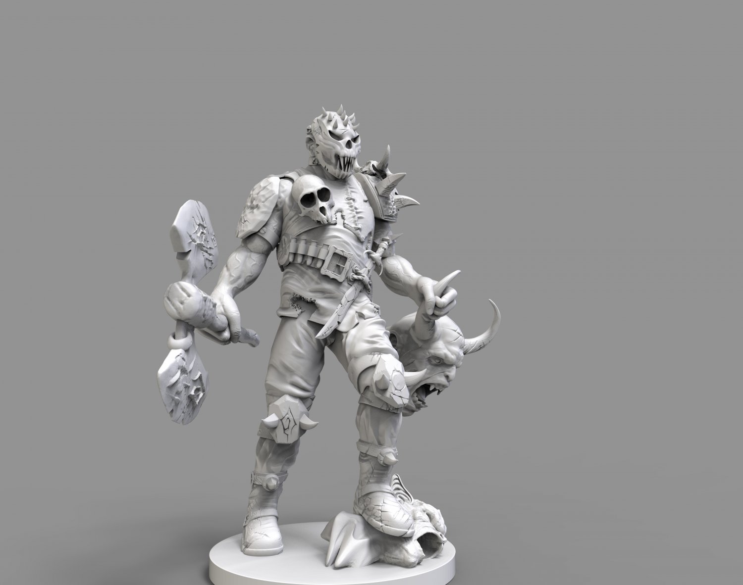 orco soldado ejecutor en stl free 3d print model in monsters & creatures 3dexport warhammer pinceleszbrush zbrush 3dart digitalart brushetzbrush brochaszbrush 3dmodelin printstl orcos 3dgratis stlgratis 3dfree descargarstl 3dsculpt digitalsculpting personajes3d character3d 3D print model - Mito3D