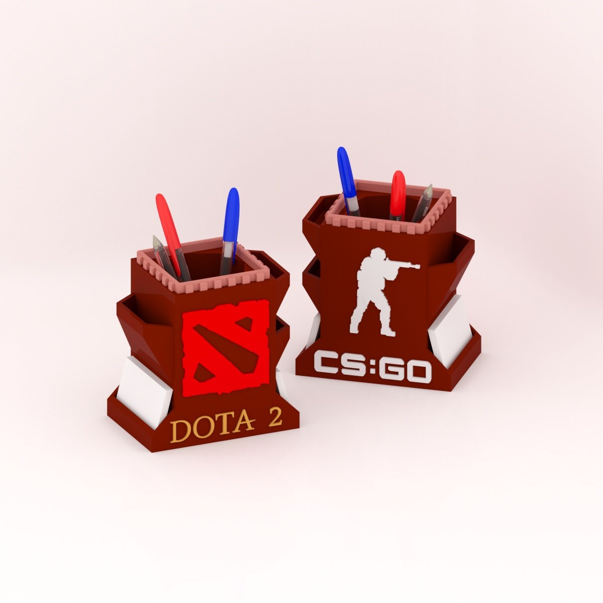 organizer dota counter strike 3d print model in office 3dexport counterstrike dota2 dota2figurines organize 3dprint 3dprinting 3dprinter 3dprintable 3dprinted gadget gadgets table cs csgo pudge headshot headshots 3D print model - Mito3D