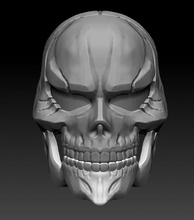 signore momon testa caravella cranio calaca ains anime 3d print model - Mito3D