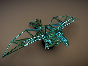 oxpecker 3d drucken modell spielzeuge 3dexport vögel vogel geist tier zoo geometrisch modelle gedruckt geometrie designtech architekten mamunur rashid parametrisch design einzigartig xeebone 3d print model - Mito3D