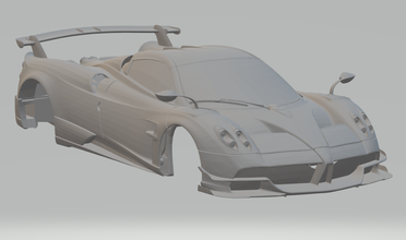 pagani huayra bc roadster drago viyola 2019 3d yazdır model in araç 3dexport döküm sıcak tekerlekler yuva slotcar araba süper arabalar 3d print model - Mito3D