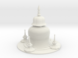 pagoda 3d stampa modello in scultura 3dexport 3d print model - Mito3D