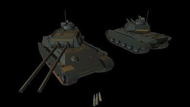 panter 2 tanks war thunder wow wows 3d models modeling printing print toy panzer panzerkampfwagen 3d print model - Mito3D