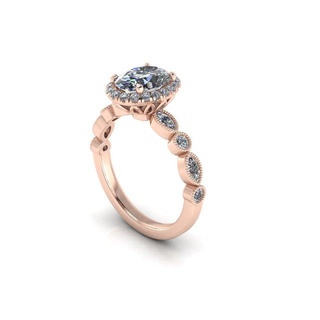 parata diamante squillare s1 anelli braccialetto solitario gioielleria gioielli zaffiro oro argento Fidanzamento nozze cad stampabile 3d pendente orecchino carattere arte 3d print model - Mito3D