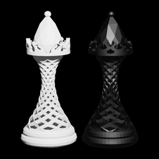 paradigm chess30 - dragon bishop 3d printable print model in board games 3dexport dragon-bishop chess special-bishop chess-veriants veriant 3d print model - Mito3D