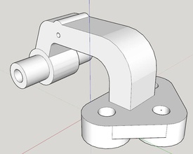 part ilife v5 s hinge robots parts 3d print model - Mito3D