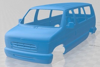 passenger 1988 printable body van passenger 1988 printable body van slot scalextric tamiya rc miniz hobby micro