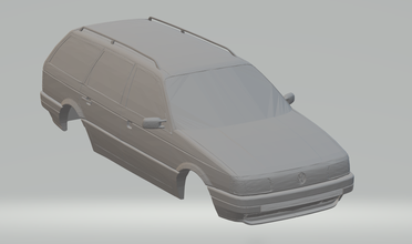 passsat variant seat audi vw diecast slotcars hotwheels slot car wagon juguetes scx 3d print model - Mito3D