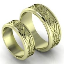 desenli alyans altın mücevher düğün nişan yazdırılabilir örgü desen yüzük yüzüğü Gümüş moda parlayan lüks değerli 3d print model - Mito3D