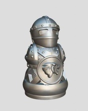 a pawn army of bears 3d print model in board games 3dexport bear chess casting printed brass 3d print model - Mito3D